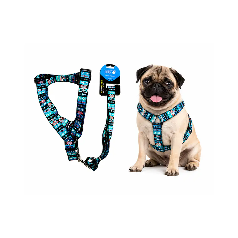 Correa + Arnés para Perros Diseño Nativo Talla S - WD926929 1