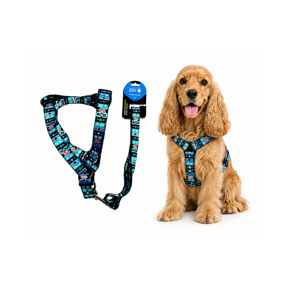 Correa + Arnés para Perros Diseño Nativo Talla M - WD927930 1