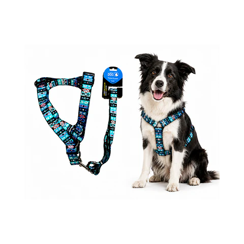 Correa + Arnés para Perros Diseño Nativo Talla L - WD928931