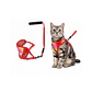 Correa + Arnés para Gatos Diseño Surtido Talla S - DN184 - Miniatura 1