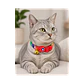Collar Para Gatos Anti Ahorque Diseño Arcoiris 20-32 cm - YL103898 - Miniatura 3