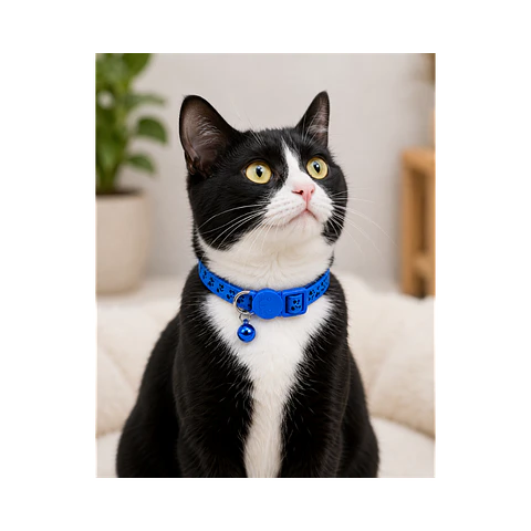 Collar Para Gatos Anti Ahorque Colores Surtidos - KX1003