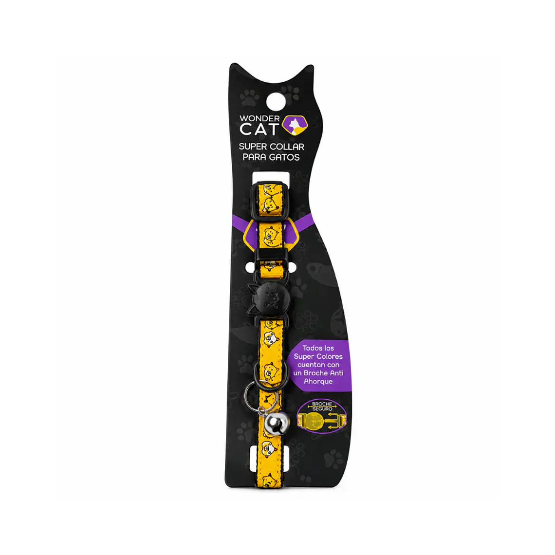 Collar Para Gatos Anti Ahorque Diseño Pajaritos 18-28cm - VM009 1