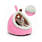 Cueva Pequeña Para Mascotas Color Rosado - QS-MW2360-P - Miniatura 2