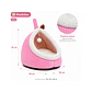 Cueva Pequeña Para Mascotas Color Rosado - QS-MW2360-P - Miniatura 1
