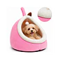 Cueva Pequeña Para Mascotas Color Rosado - QS-MW2360-P - Miniatura 3