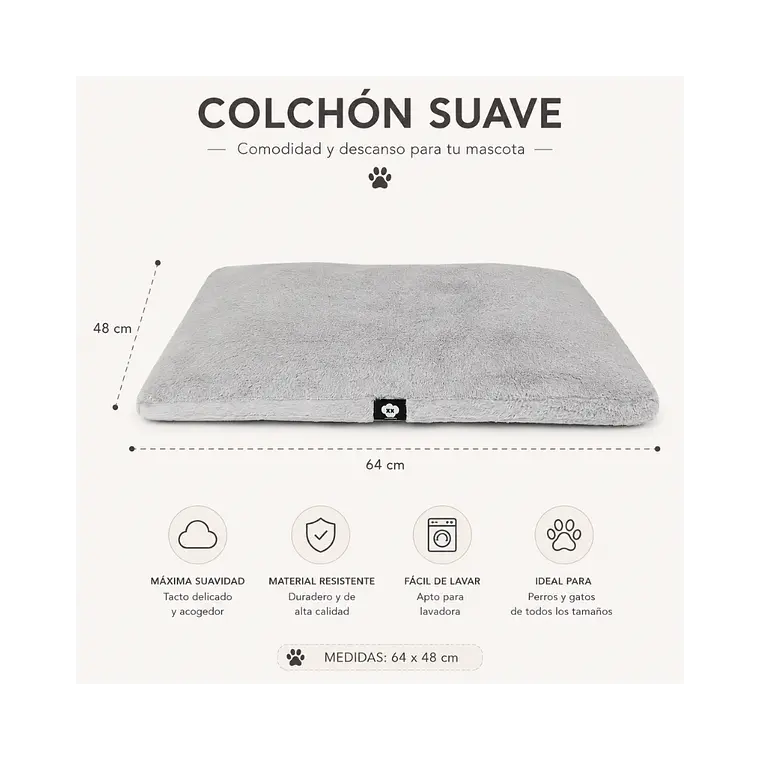 Colchón Antiestres Reversible S 64 x 48 cm - YF107319S 3