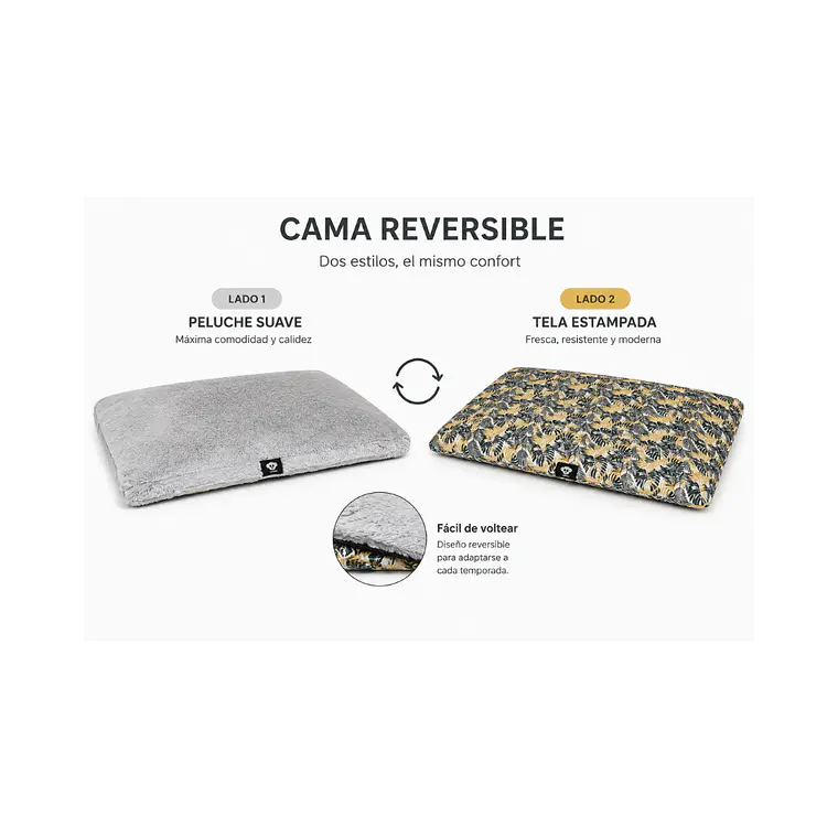 Colchón Antiestres Reversible S 64 x 48 cm - YF107319S 2