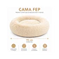 Cama Circular de Felpa Antiestres 70cm - FEP70 - Miniatura 1