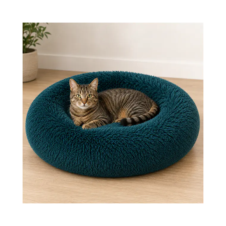 Cama Circular de Felpa Antiestres 50cm - FEP50 2