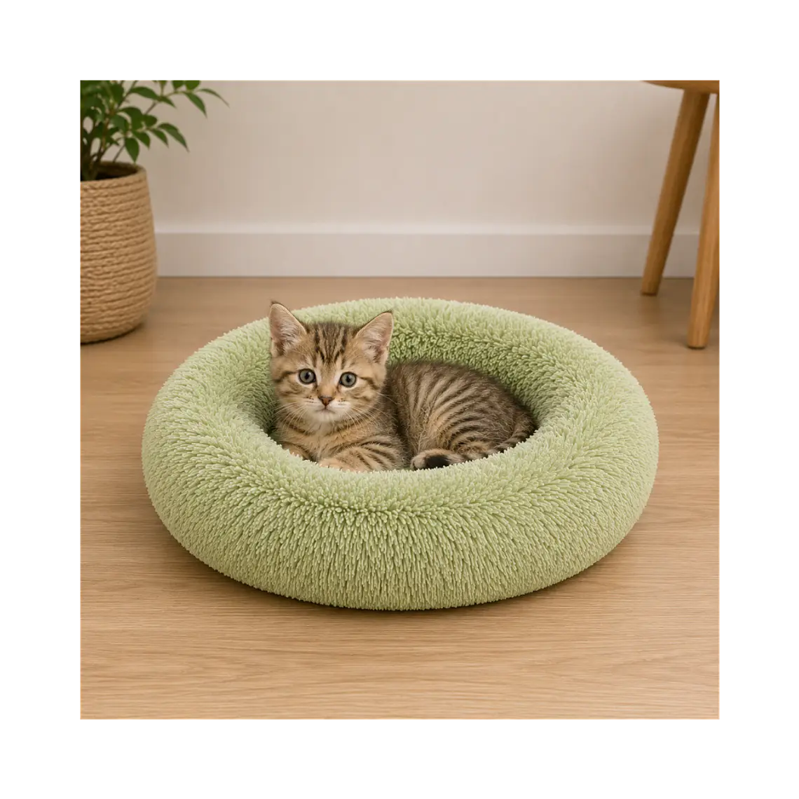 Cama Circular de Felpa Antiestres 40cm - FEP40 2