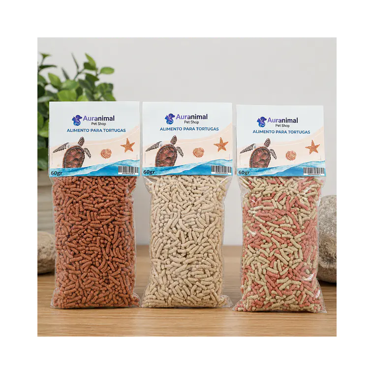 Alimento Pellet Para Tortugas 60gr 1