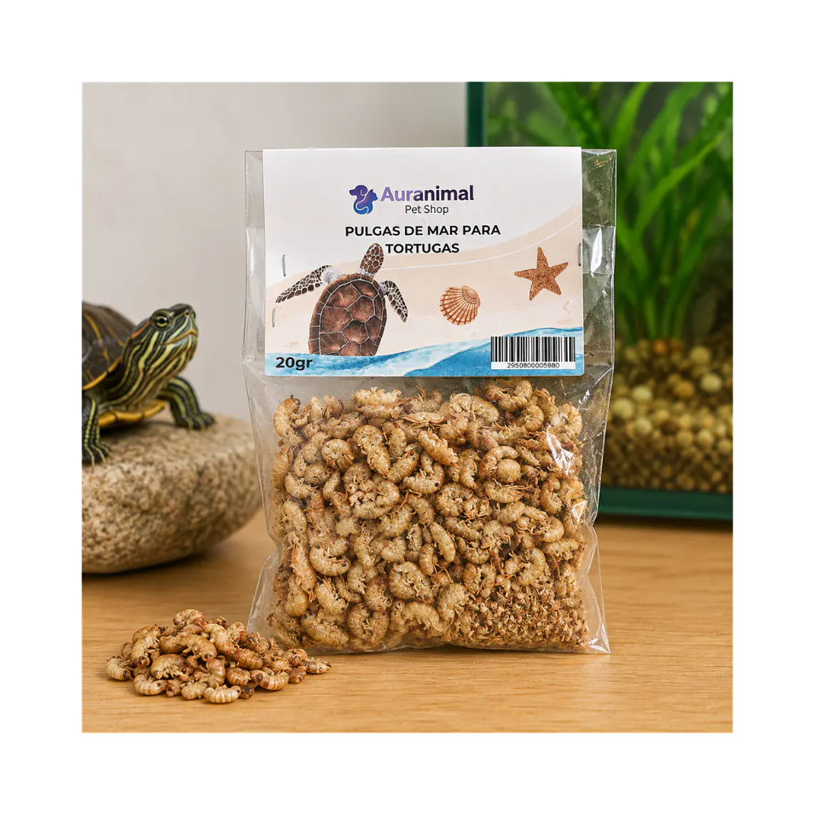 Pulgas de Mar Deshidratadas 20gr 1