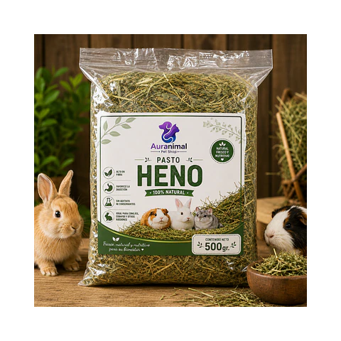 Pasto Heno Natural 500gr