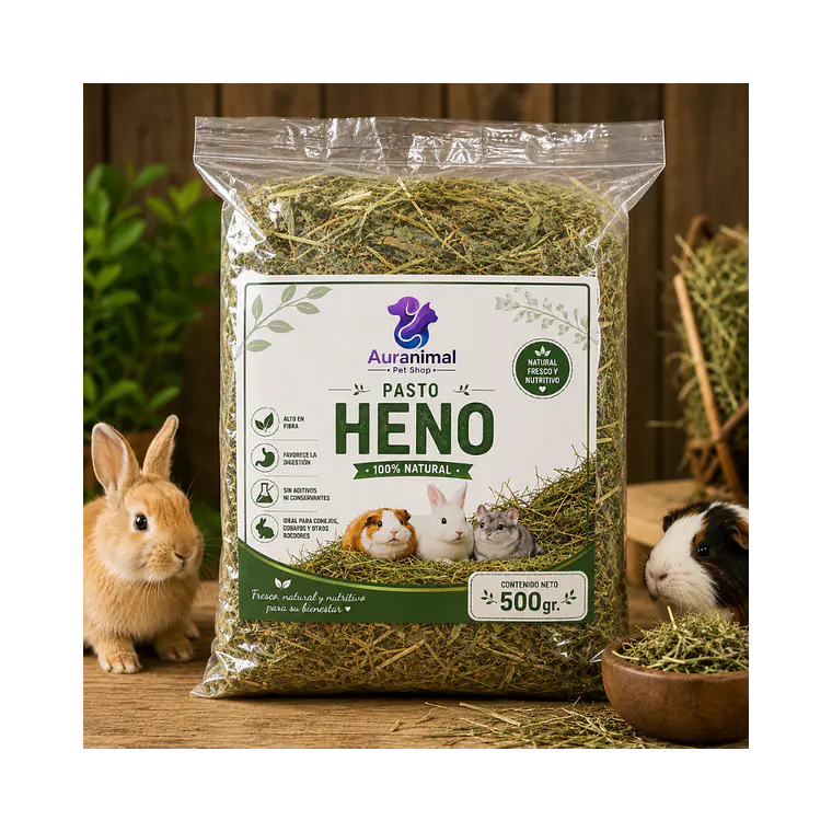Pasto Heno Natural 500gr 1