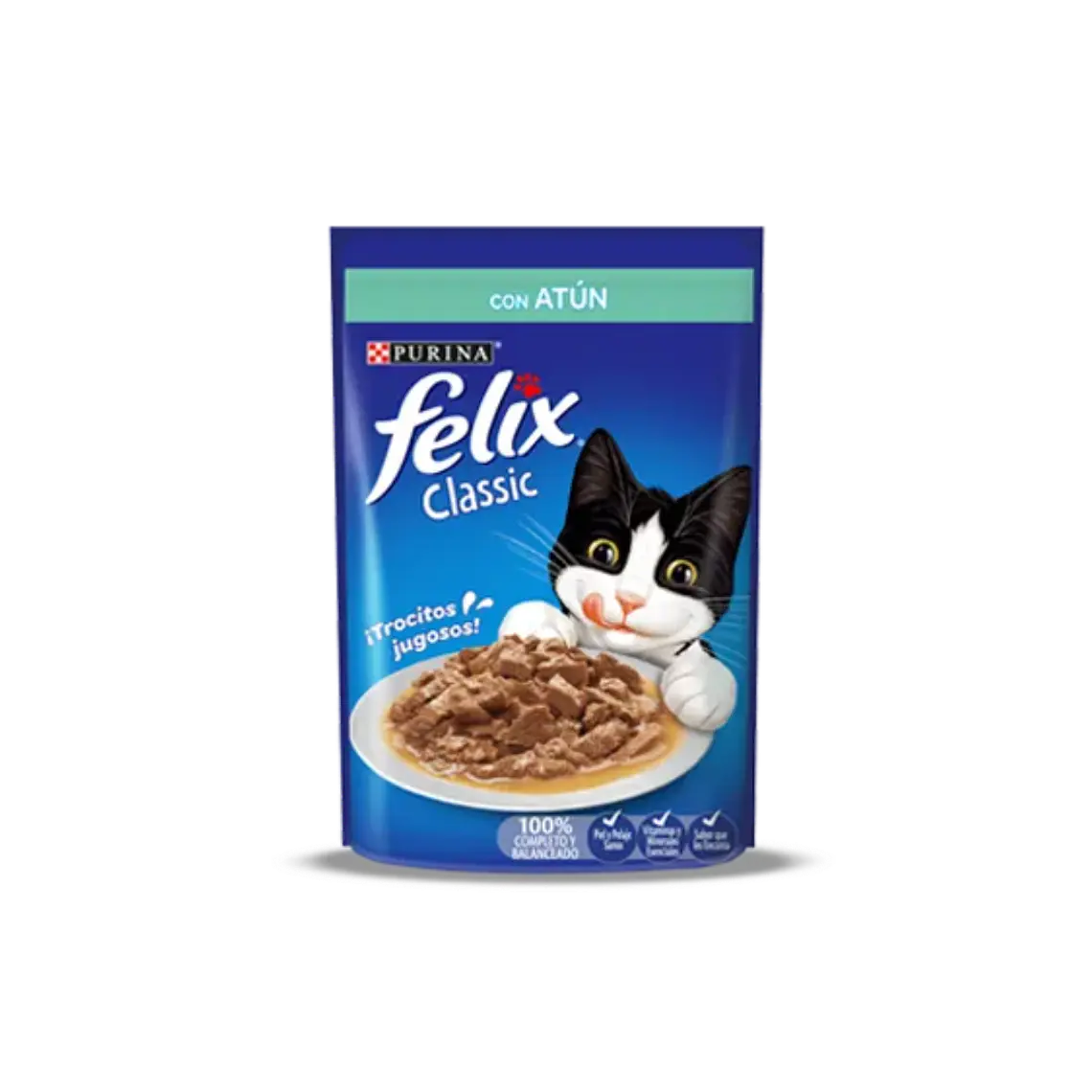 Sachet Felix Trocitos de Atun en Salsa - 85gr 1