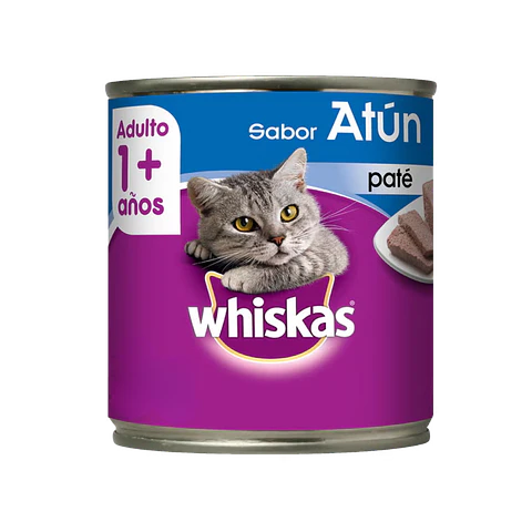 Lata Whiskas Pate Sabor Atun - 290gr