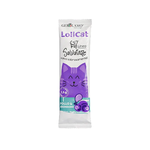 Paleta Para Gatos Lolicat Pollo y Arandano - 1.5gr