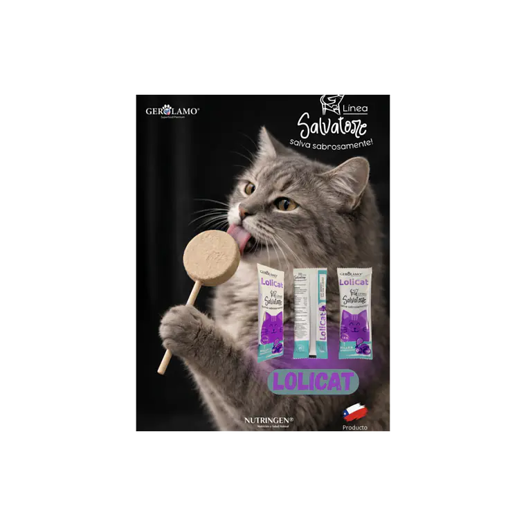 Paleta Para Gatos Lolicat Pollo y Arandano - 1.5gr 3