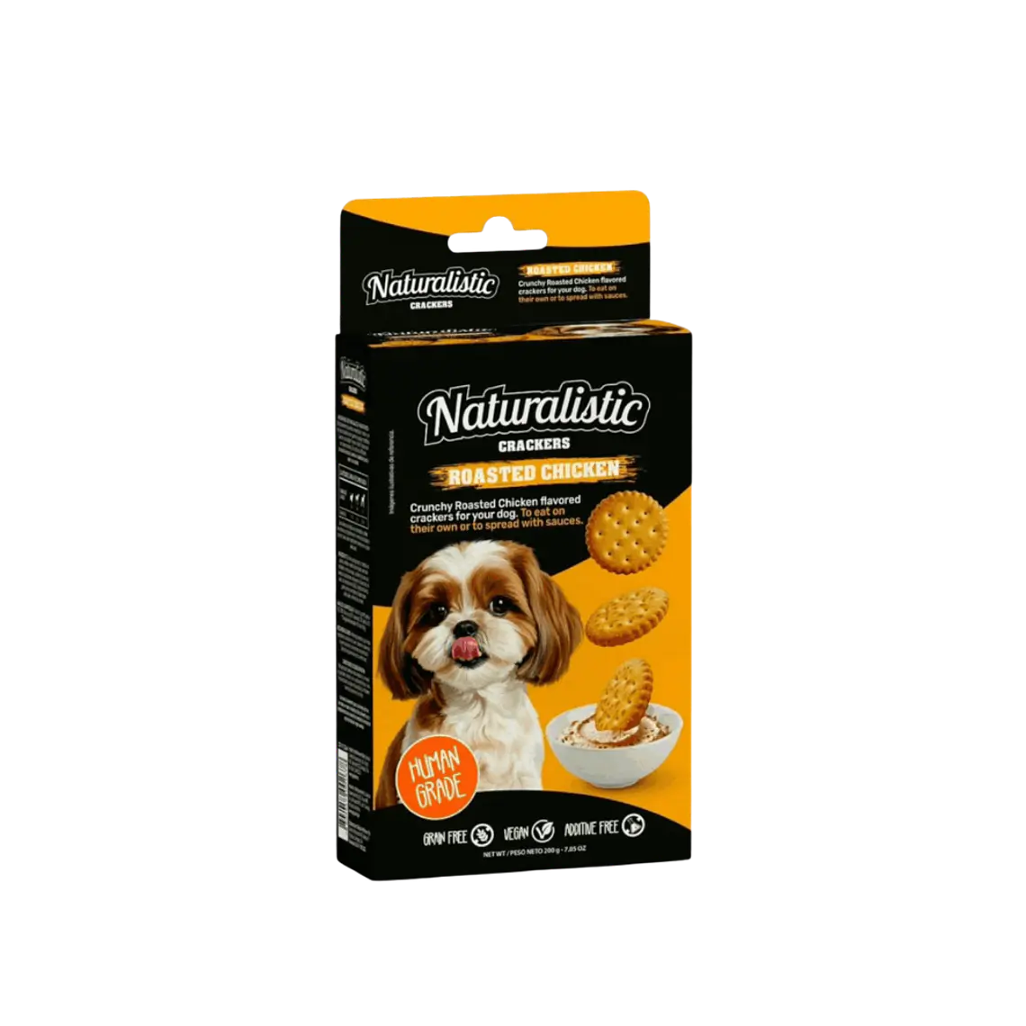 Galleta Para Perros Naturalistic Roasted Chicken (Pollo) - 200gr 1