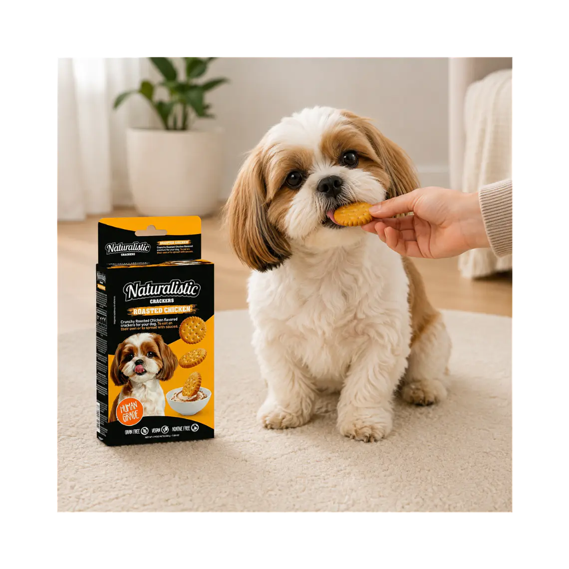 Galleta Para Perros Naturalistic Roasted Chicken (Pollo) - 200gr 2