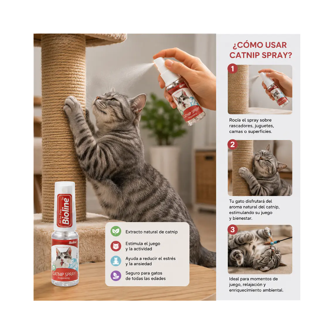 Spray Bioline Catnip - 15ml 2
