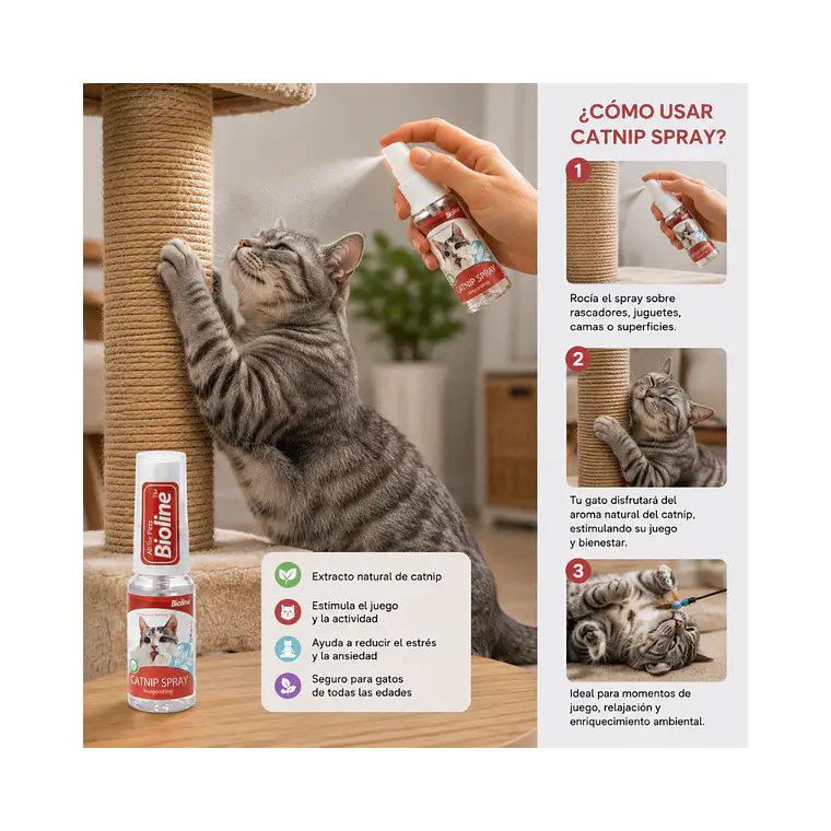 Spray Bioline Catnip - 15ml 2