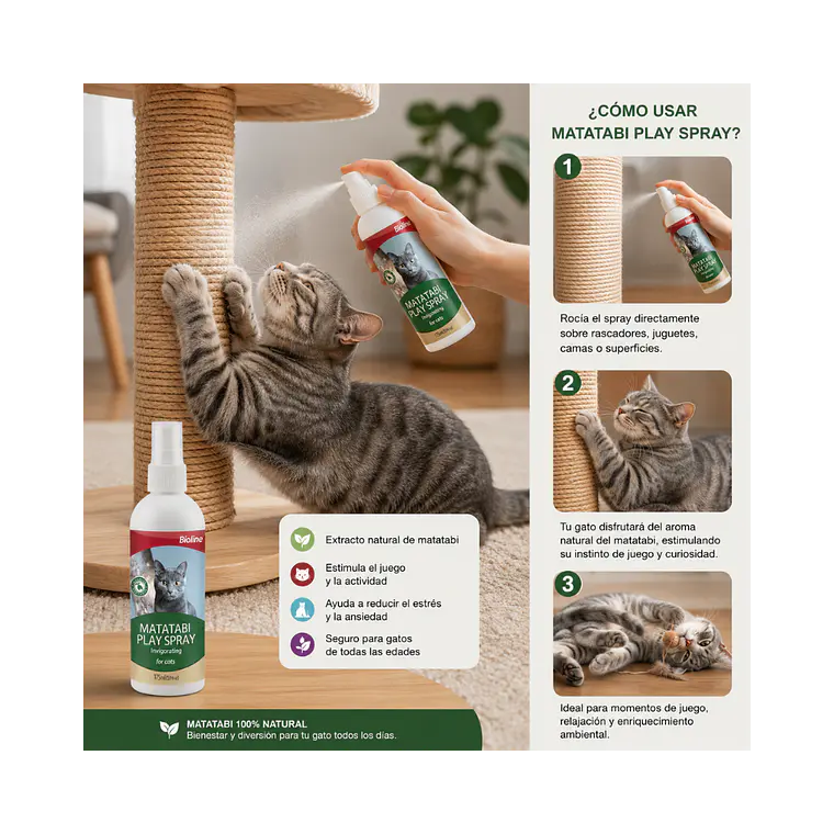 Spray Bioline Matatabi - 175ml 2