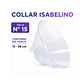 Collar Isabelino Para Mascotas 15cm  - Miniatura 1