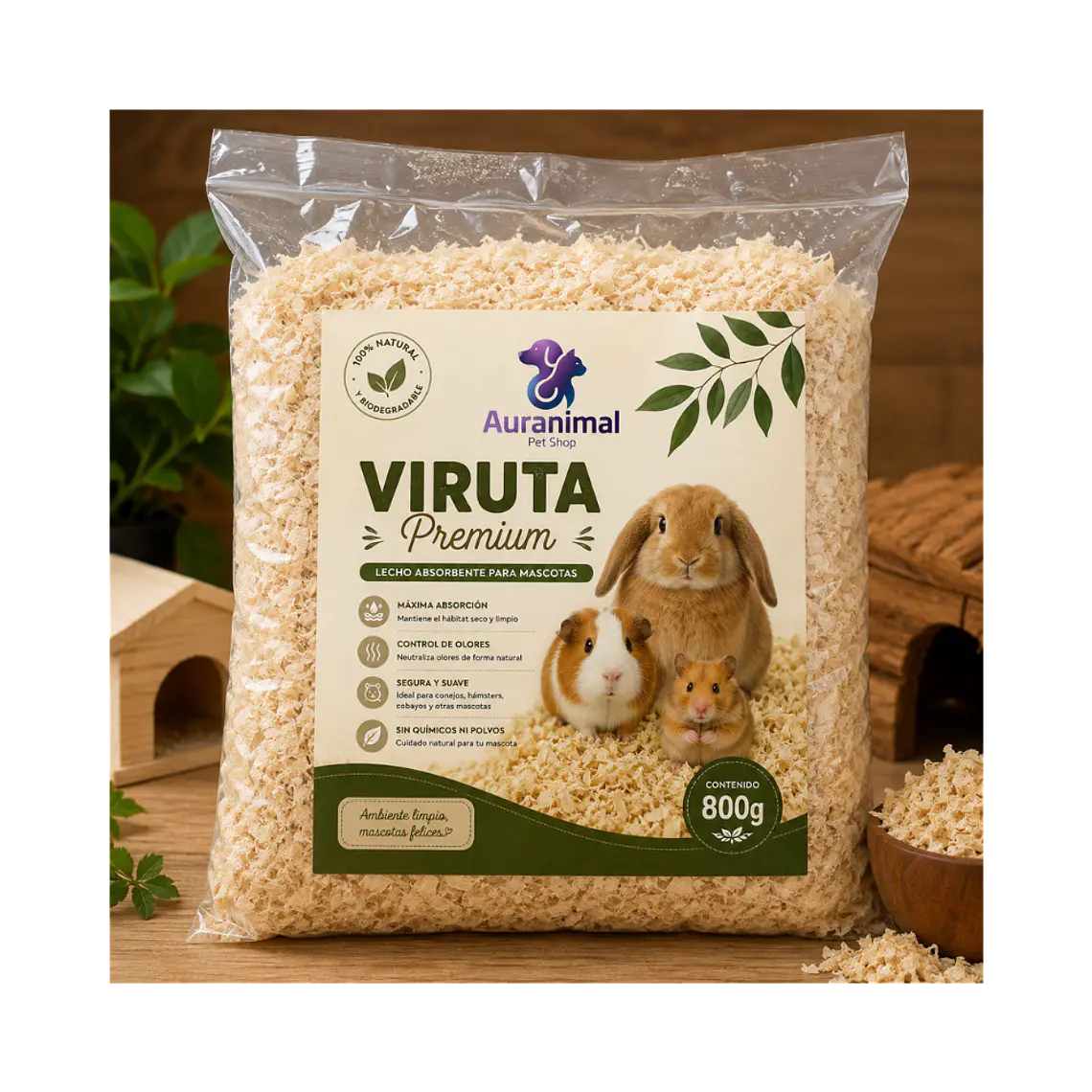 Viruta Premium - 800gr 1