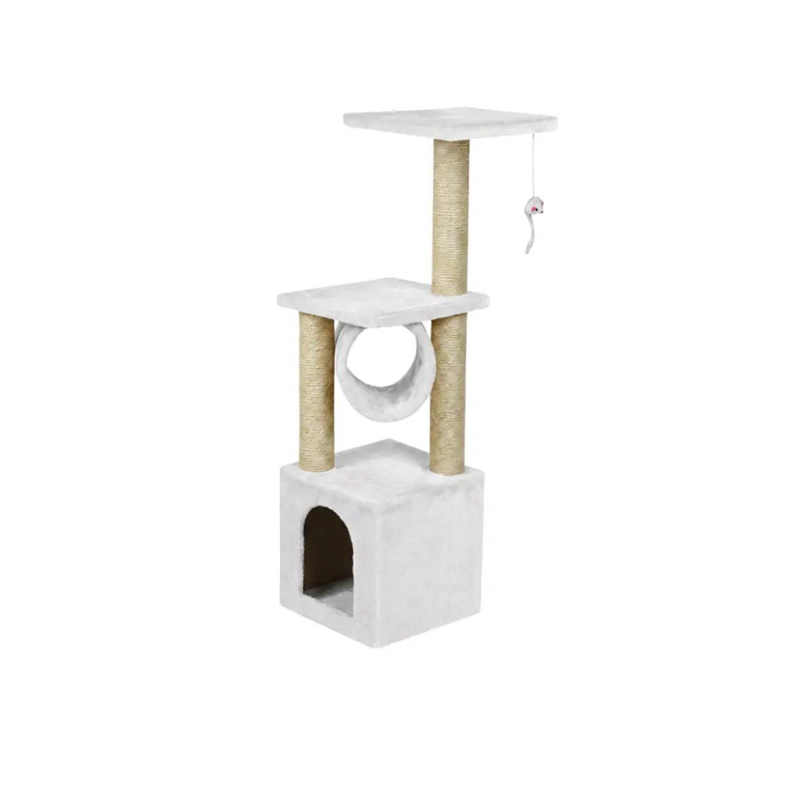 Rascador Para Gatos Diseño Torre Beige - KF8005BB 1