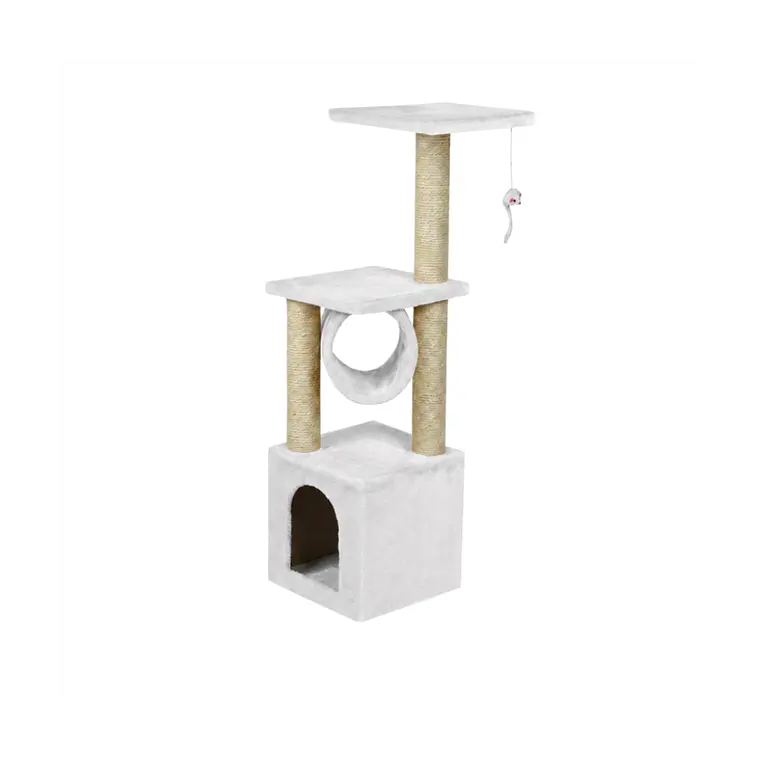 Rascador Para Gatos Diseño Torre Beige - KF8005BB 1