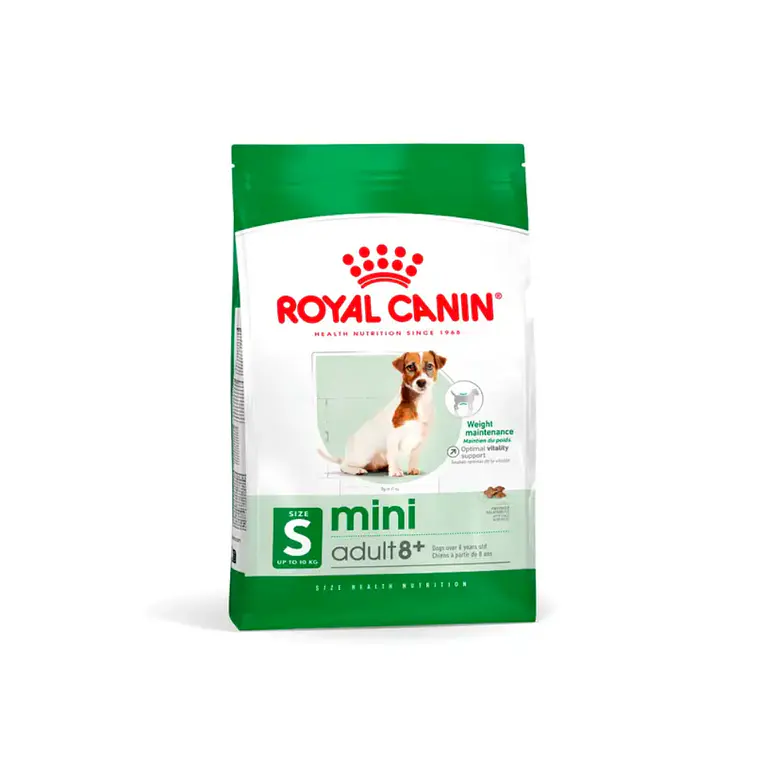 Alimento Royal Canin Perro Mini Adulto 8+ -1kg 1