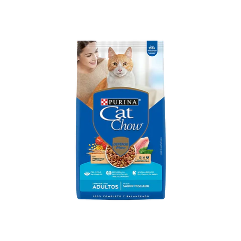Alimento Cat Chow Gato Adulto Sabor Pescado -8kg