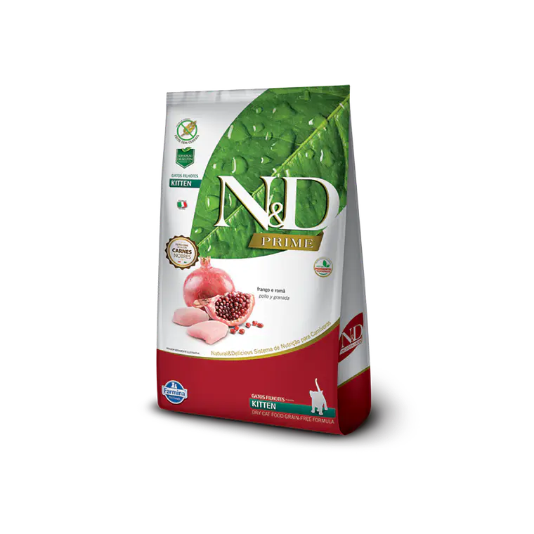 Alimento N&D Kitten Pollo Granada - 7.5kg  1