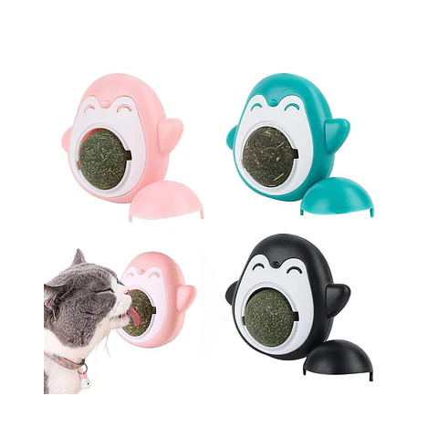 Bola de Catnip Diseño Pingüino Buen Amigo