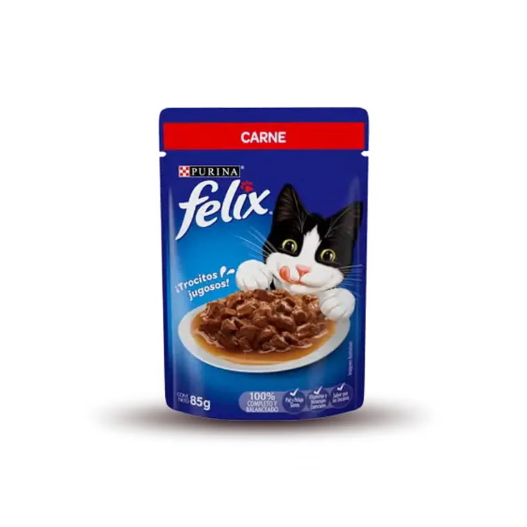 Sachet Felix Trocitos de Carne en Salsa - 85gr 1