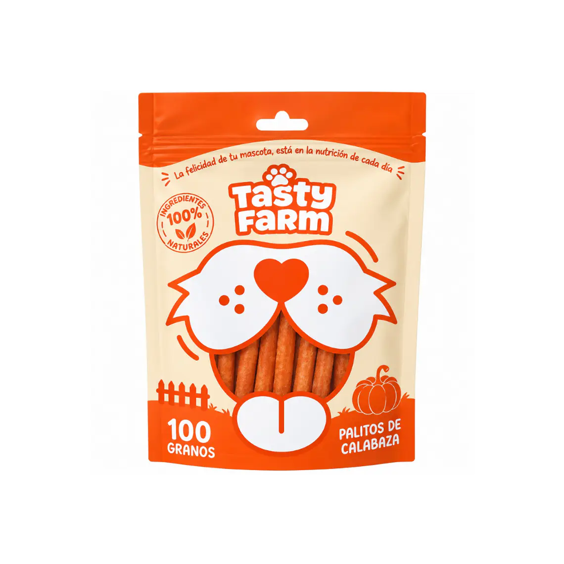 Tasty Farm Palitos de Calabaza - 100GR TF1082 1