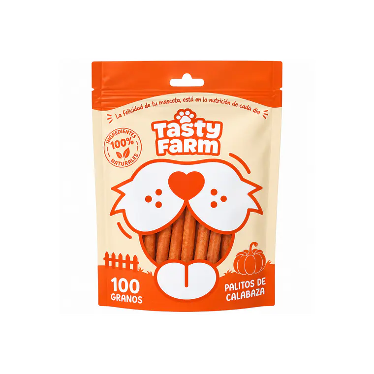 Tasty Farm Palitos de Calabaza - 100GR TF1082 1
