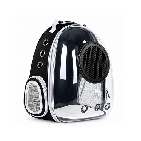 Mochila Capsula Diseño Transparente 33x27x42cm -  PT2712