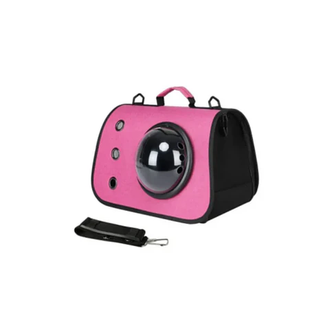 Bolso Transportador con Cúpula Fucsia - PT001