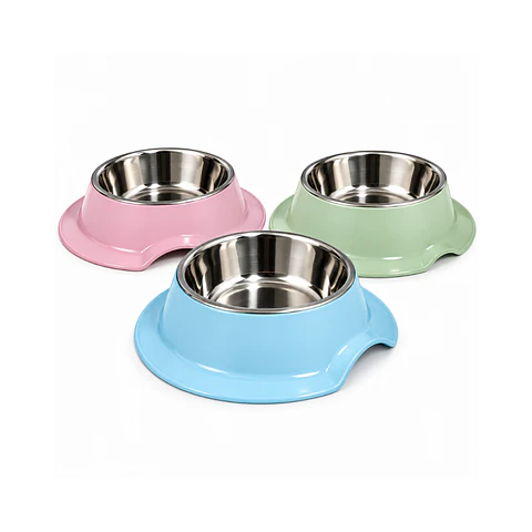 Plato Acero Inoxidable Anti Hormigas Colores TQ87-1