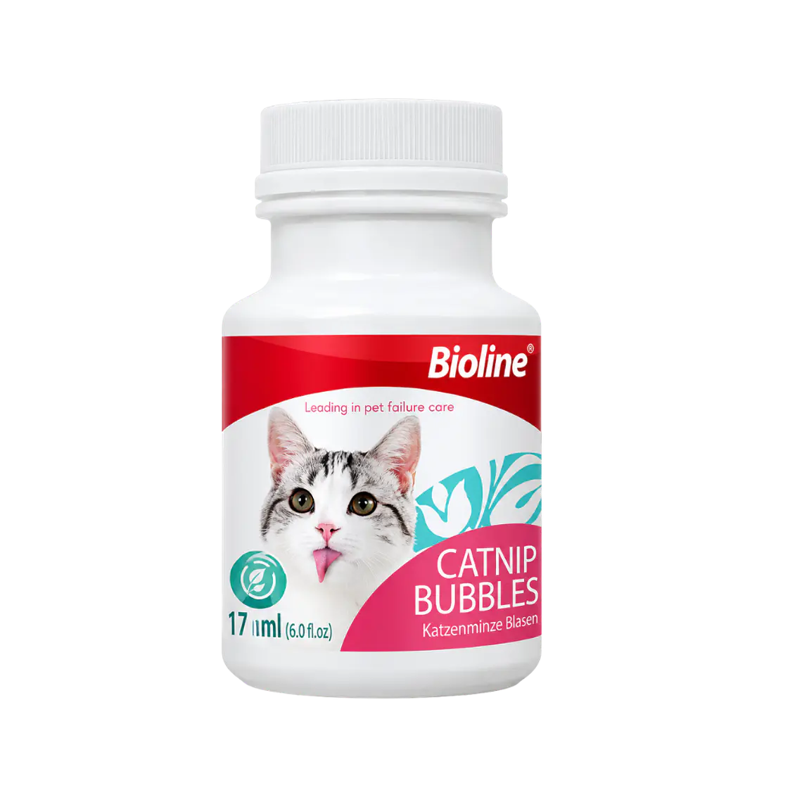 Burbujas con Catnip Para Gatos Bioline - 17.7ml 1