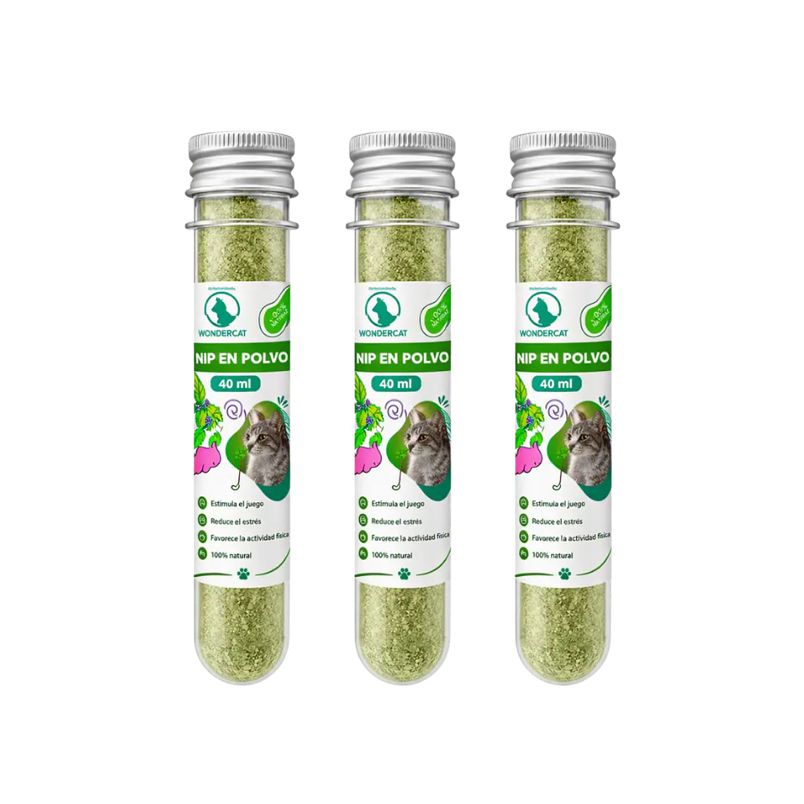 Tubo De Catnip En Polvo - 40ml  1