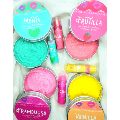 EXFOLIANTE  LABIAL DE FRAMBUESA