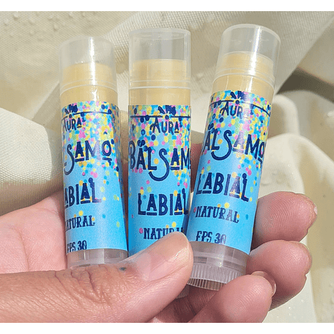 BÁLSAMO LABIAL NATURAL FPS30 