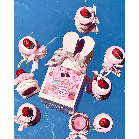 Cherry bomb 🍒🎀 Maquillaje en crema 
