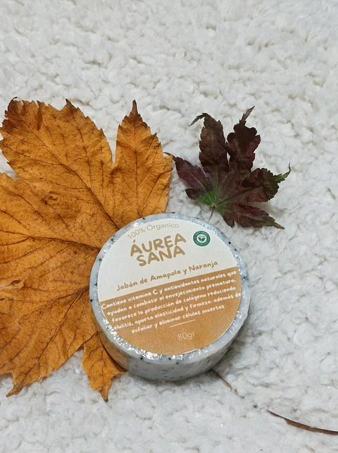 Jabón Amapola Nranja 80gr
