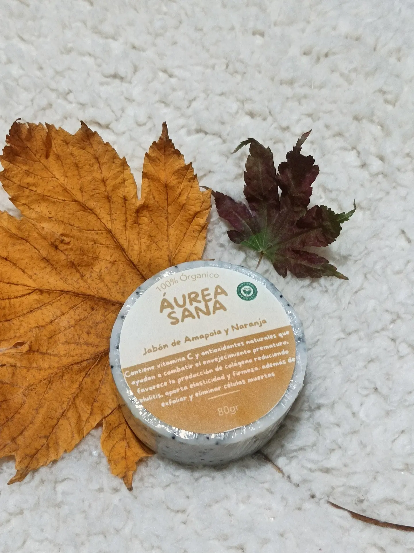 Jabón Amapola Nranja 80gr 1