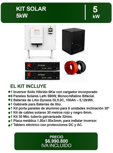 KIT SOLAR 5kW